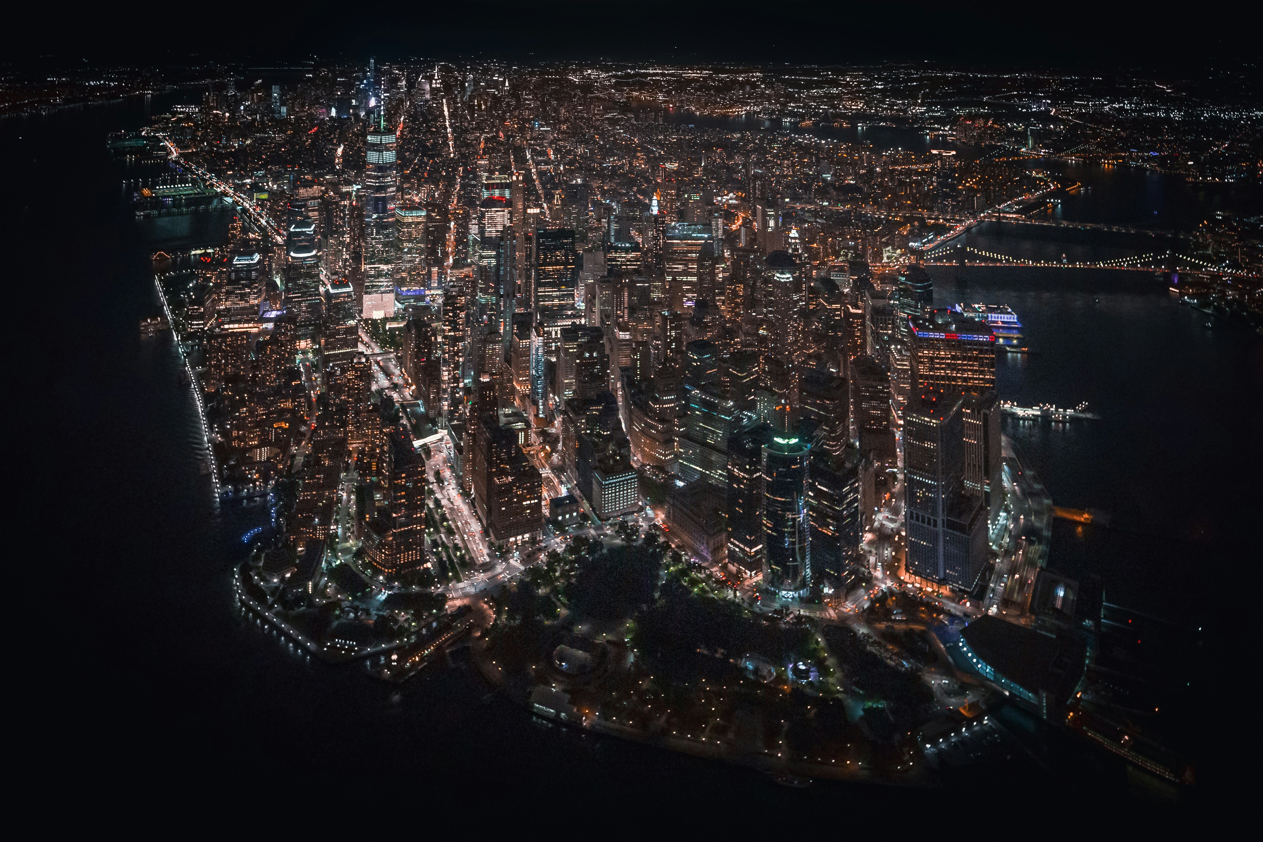 Modern city skyline representing financial infrastructure